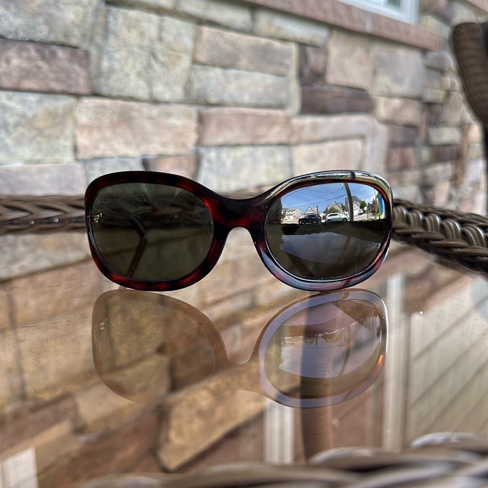 Brown oversized Gucci Sunglasses
